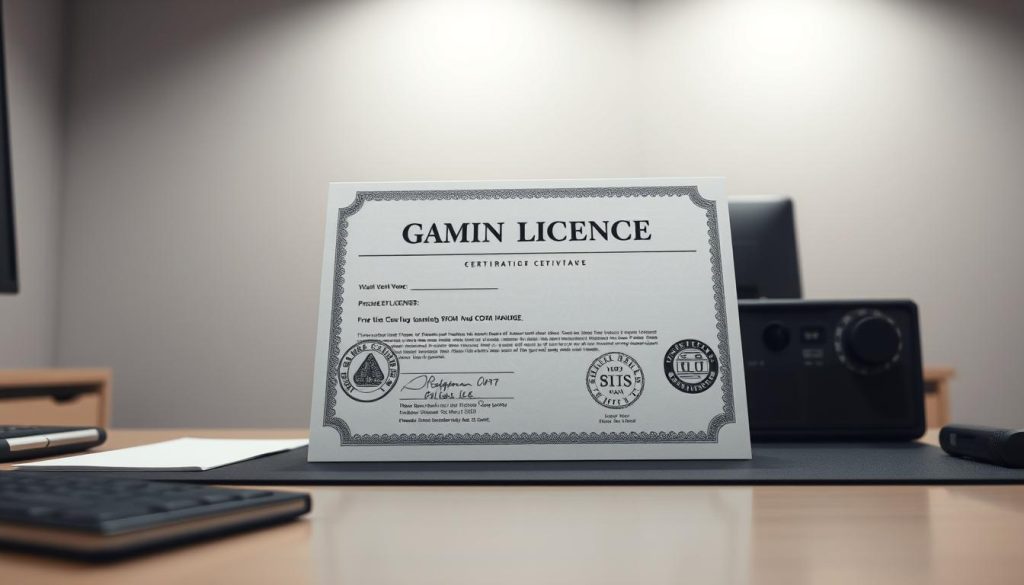 gaming license verification